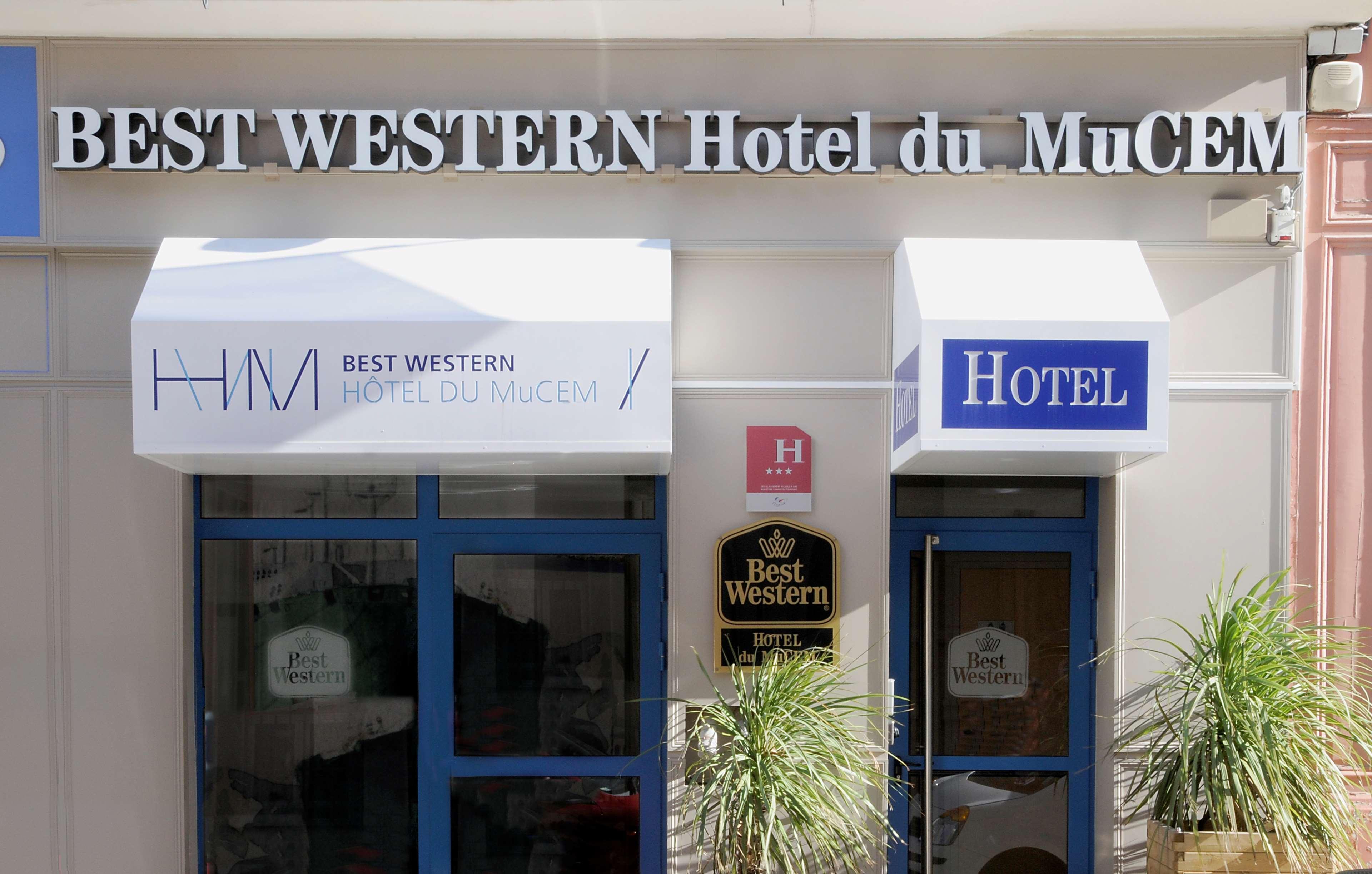 Best Western Hotel Du Mucem Marselha Exterior foto